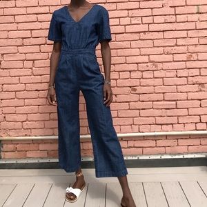 Denim jumpsuit